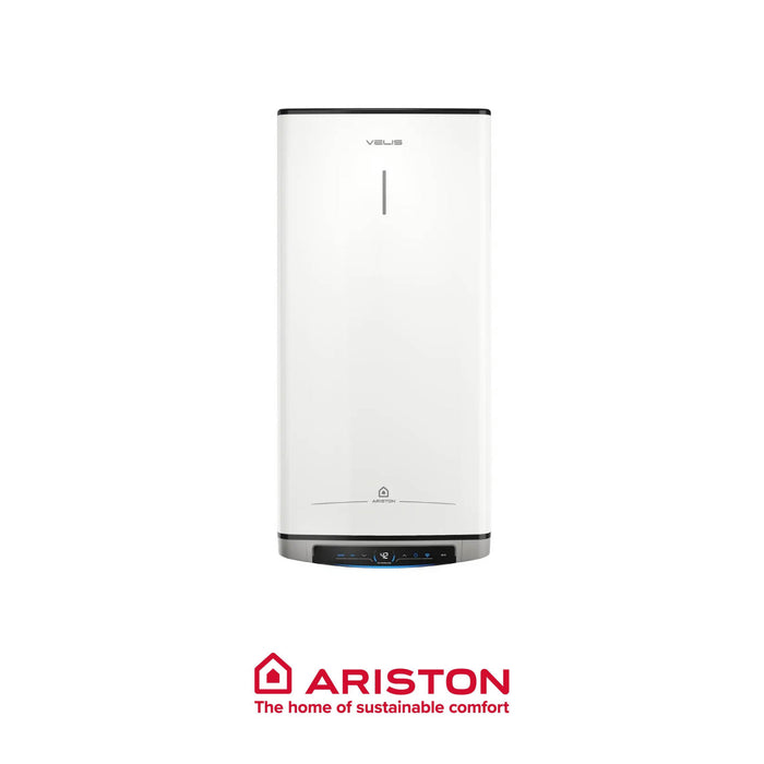 ARISTON SCALDABAGNO ELETTRICO ULTRACOMPATTO DOPPIO SERBATOIO 3100909 VELIS PRO DRY WI-FI 80 V/5