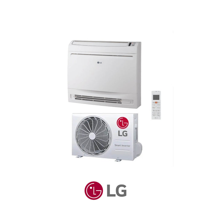 LG CONSOLE PAVIMENTO 9000 BTU UQ09F.NA0 MONOSPLIT INVERTER R32 A++